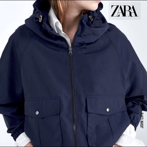 Zara Jackets & Coats Zara Water Repellent Coat Poshmark